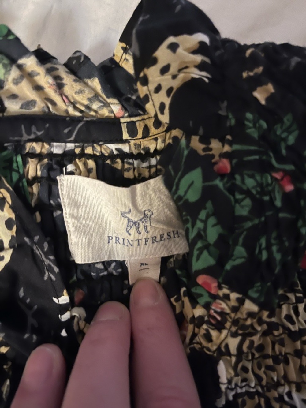 Printfresh Ready to Ruffle Dress in Ink size XL - Picture 8 of 15
